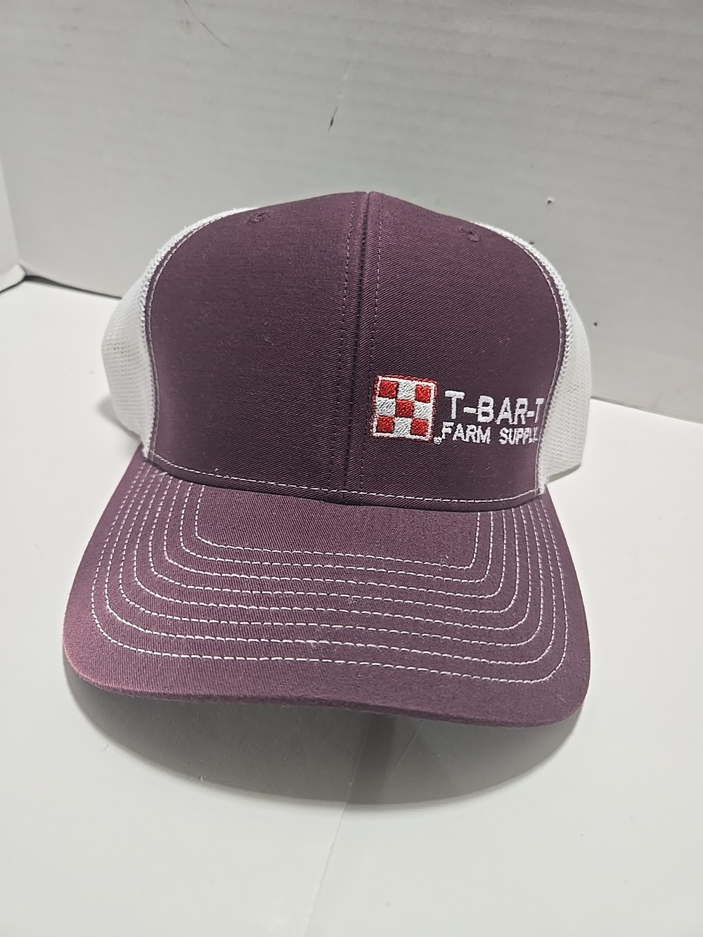 Purple Mesh-Back Trucker Hat